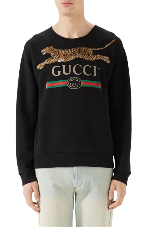 gucci cheetah sweatshirt|Gucci sweatshirt for women.